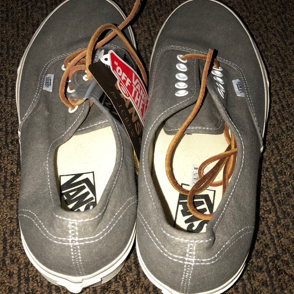 VANS OFF THE WALL GRAY SHOES size 9 men’s 10 women - Picture 3 of 8